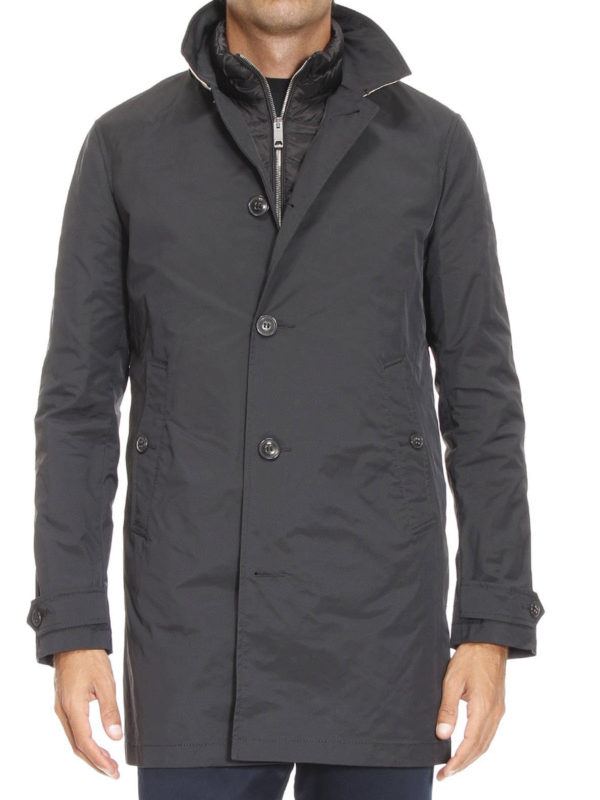 BURBERRY: cappotti corti online - Impermeabile con gilet imbottito