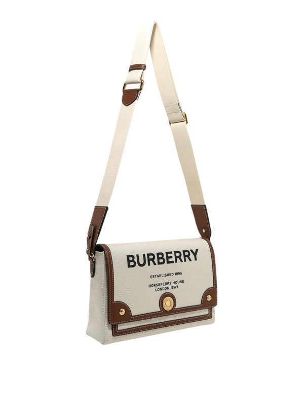 BURBERRY: Schultertaschen online - Schultertasche - Creme