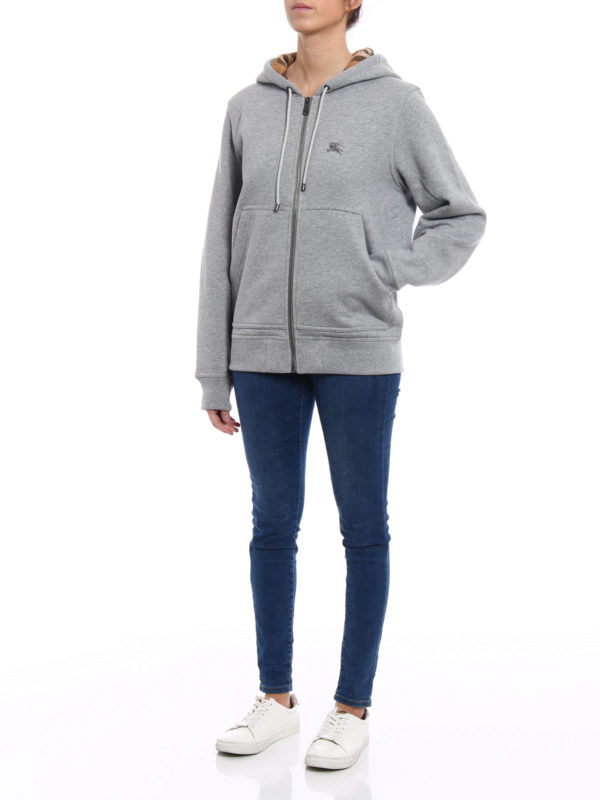 BURBERRY: Sudaderas y suéteres online - Sudadera - Gris