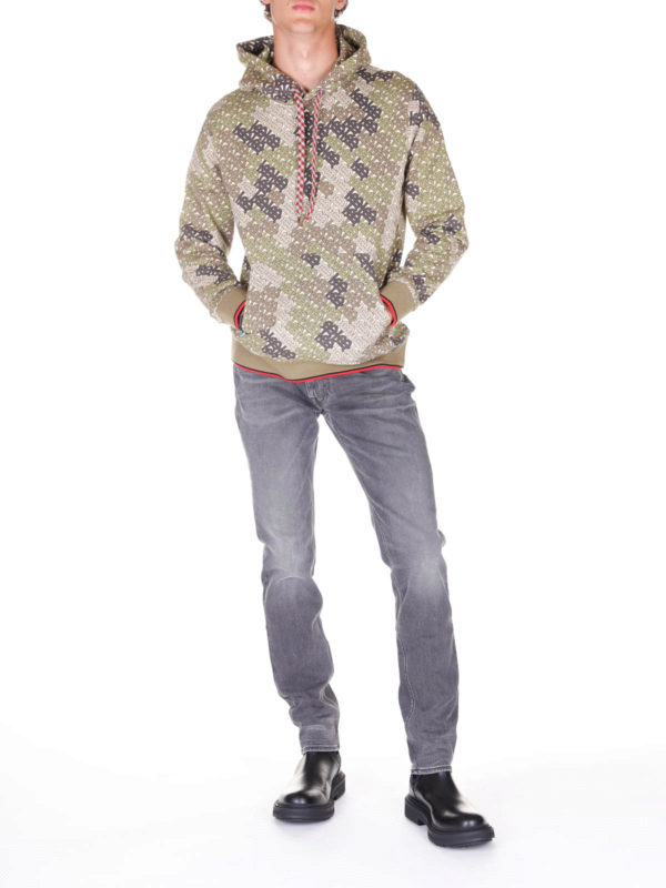 BURBERRY: Sweatshirts und Pullover online - Sweatshirt - Grün