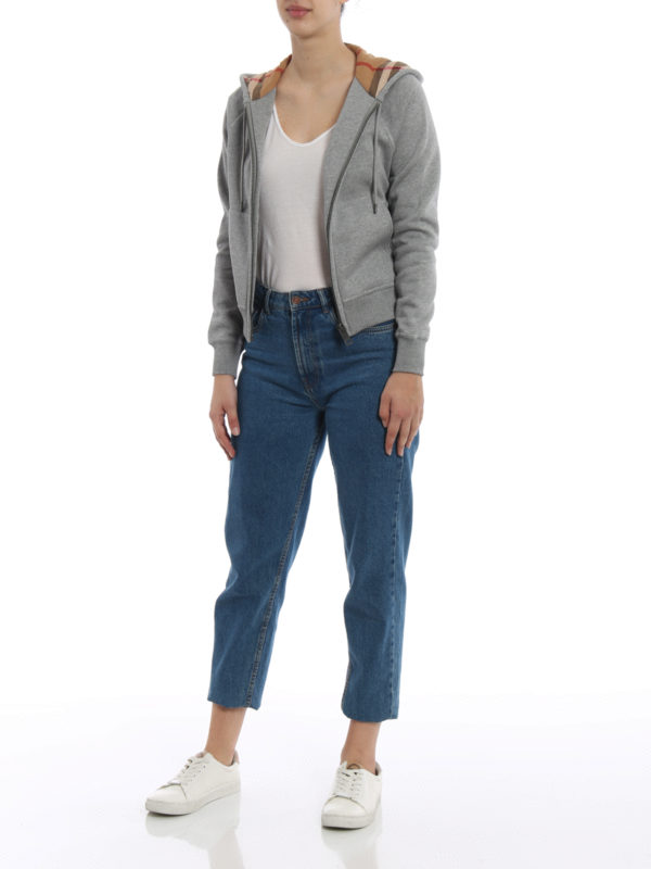 BURBERRY: Sudaderas y suéteres online - Sudadera - Gris