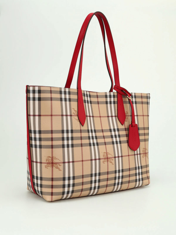 BURBERRY: Handtaschen online - Shopper - Rot