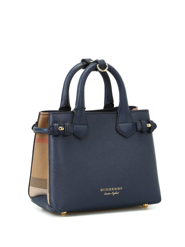 BURBERRY: Handtaschen online - Shopper - Dunkelblau