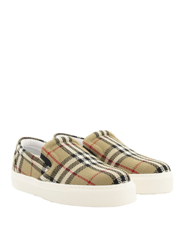 BURBERRY: trainers online - Thompson slip-ons