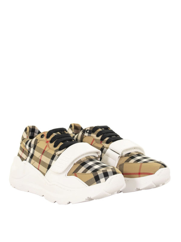 BURBERRY: Chaussures de sport online - Baskets - Beige