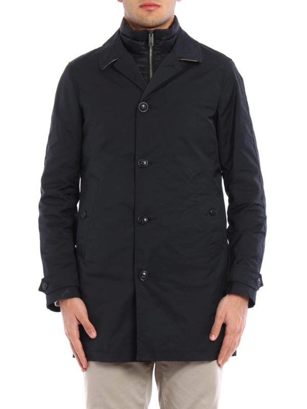 BURBERRY: Trenchcoats online - Trenchcoat Fur Herren - Schwarz