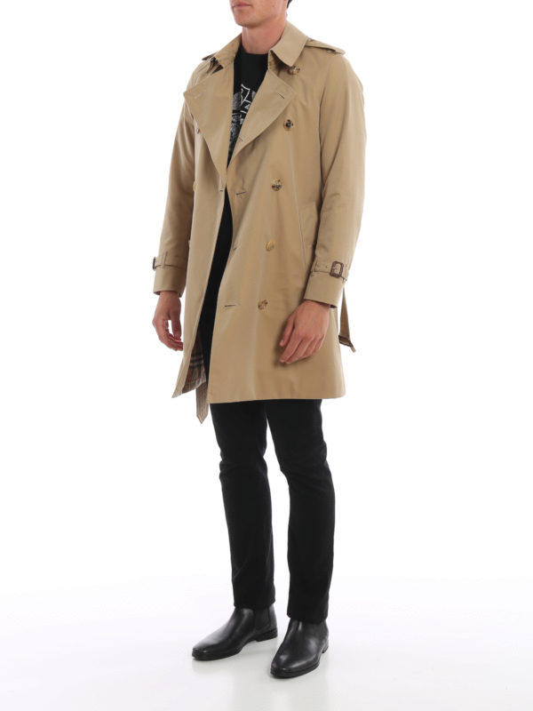 BURBERRY: trench coats online - The Chelsea medium trench coat