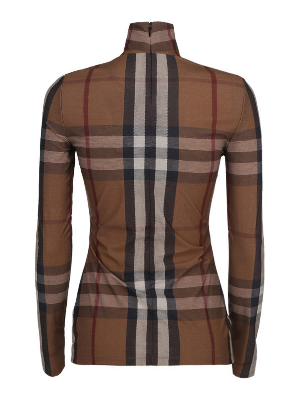 BURBERRY: Rollkragenpullover  und Polo-Ausschnitt online - Rollkragenpullover - Tartan