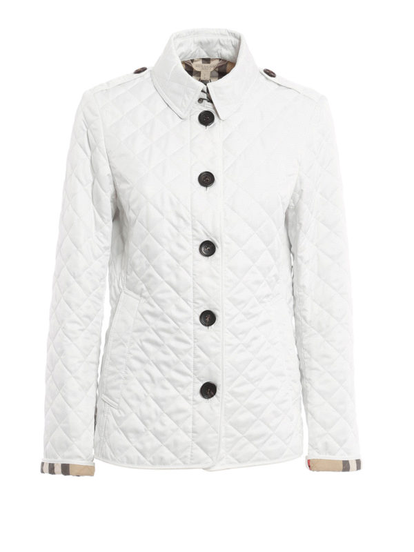 BURBERRY: Kurze Daunenjacken - Gesteppte Jacke Ashurst