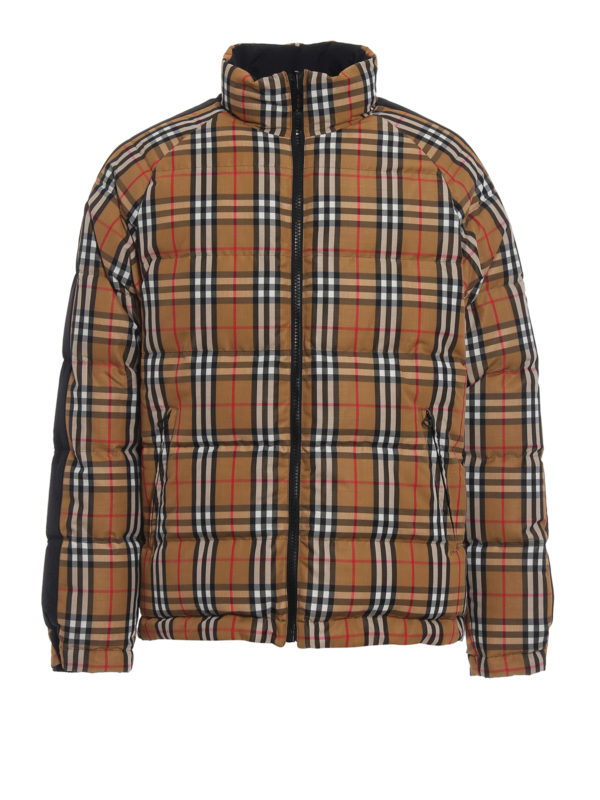 BURBERRY: Kurze Daunenjacken - Daunenjacke - Hellbraun