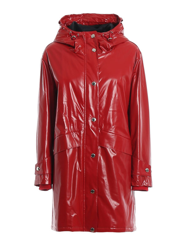 BURBERRY: Parkas - Parka - Rot