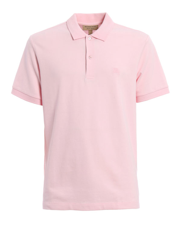 BURBERRY: Poloshirts - Poloshirt Fur Herren - Hellrosa