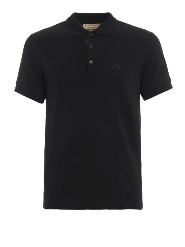 BURBERRY: Poloshirts - Poloshirt - Schwarz