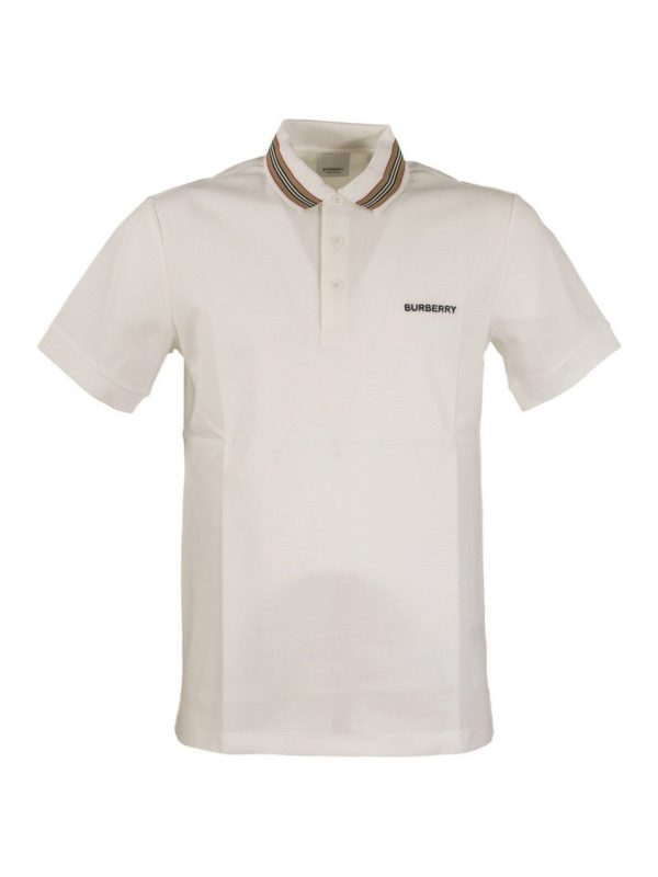 BURBERRY: polo shirts - Johnstone polo