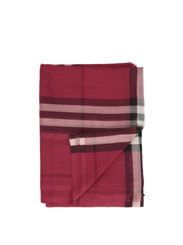 BURBERRY: Schals - Schal Fur Damen - Fuchsia
