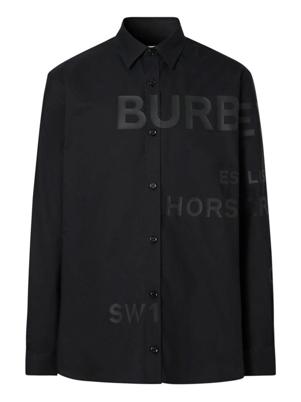 BURBERRY: Hemden - Hemd - Schwarz