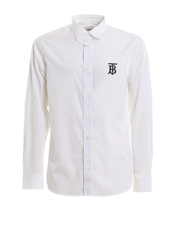 BURBERRY: Hemden - Hemd - Weiß