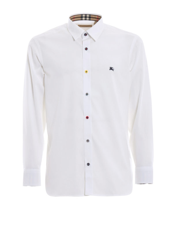 BURBERRY: Hemden - Hemd - Weiß