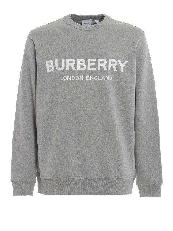 BURBERRY: Sweatshirts und Pullover - Sweatshirt - Hellgrau