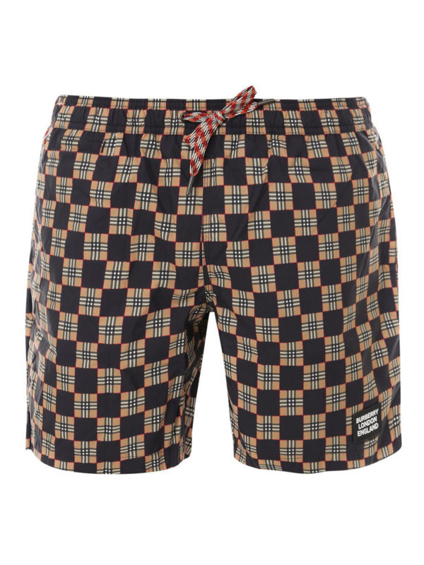 BURBERRY: Badeanzüge und Badehosen - Badehose - Beige