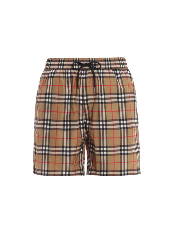 BURBERRY: Badeanzüge und Badehosen - Badehose - Dunkelgelb