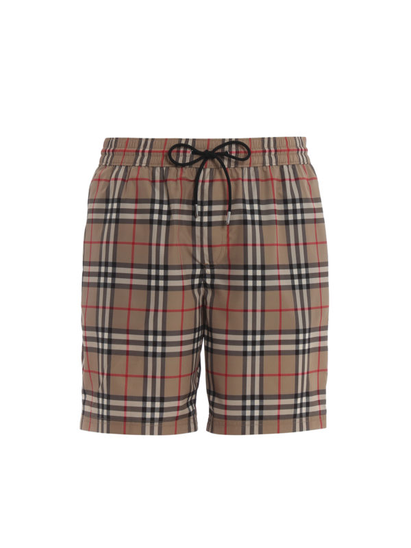 BURBERRY: Badeanzüge und Badehosen - Badehose - Beige