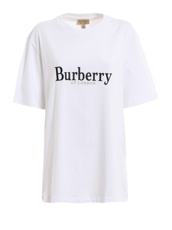 BURBERRY: T-shirts - T-Shirt - Weiß