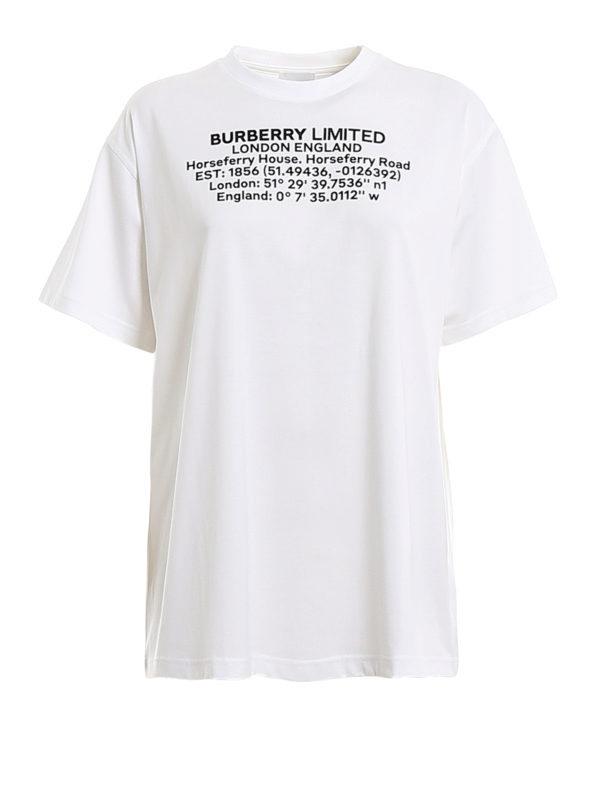 BURBERRY: t-shirts - Carrick T-shirt
