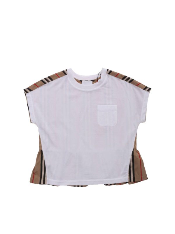 BURBERRY: Camisetas - Camiseta - Blanco