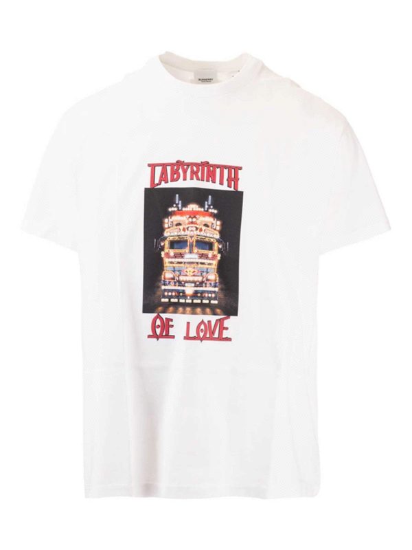 BURBERRY Labyrinth of Love Tシャツ ss21 Labyrinth Of Love' T-Shirt Burberry ￼ | eBay