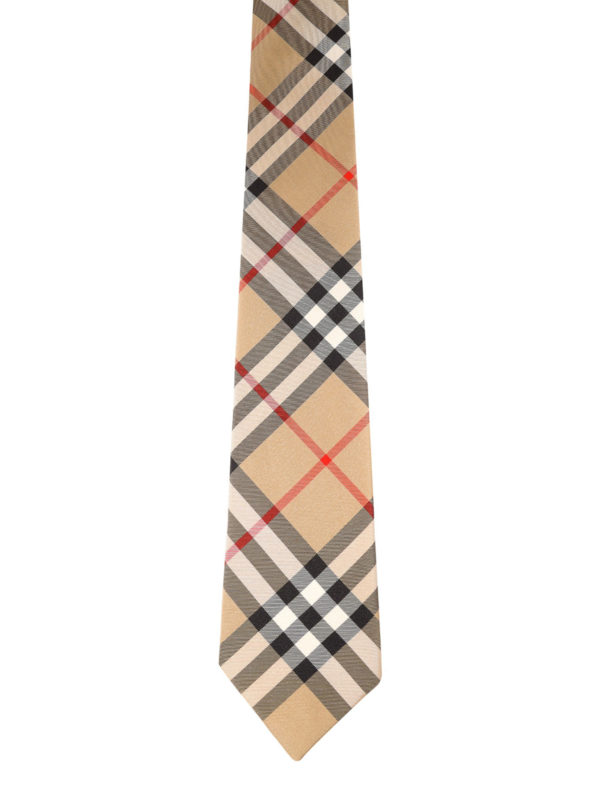 BURBERRY: ties & bow ties - Silk tie