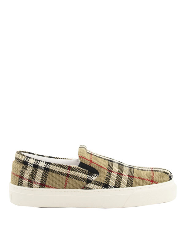 BURBERRY: trainers - Thompson slip-ons