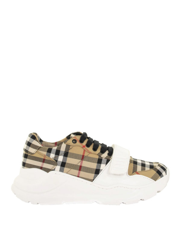 BURBERRY: Chaussures de sport - Baskets - Beige
