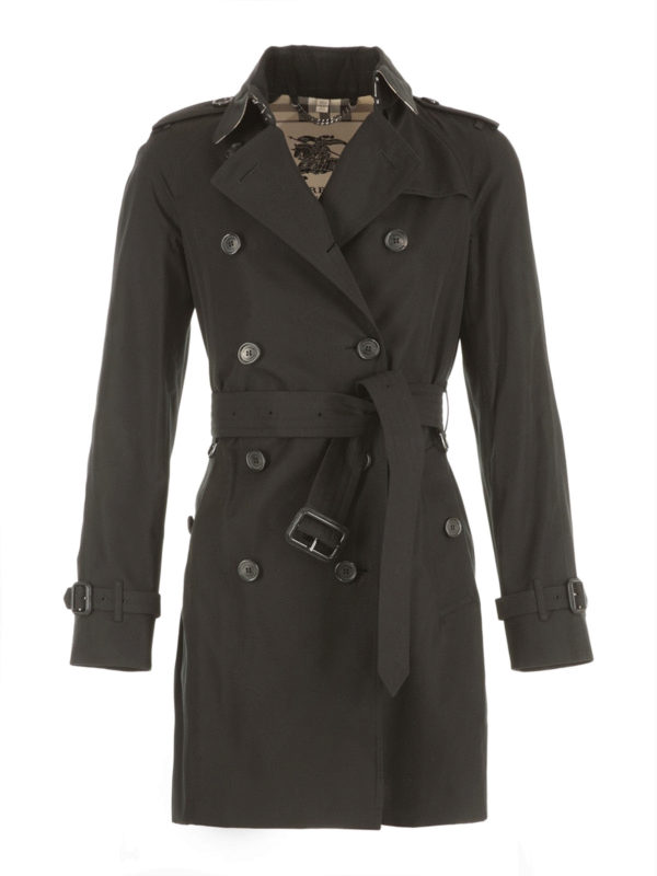 Burberry トレンチコート Kensington - 黒|3900846 | THEBS