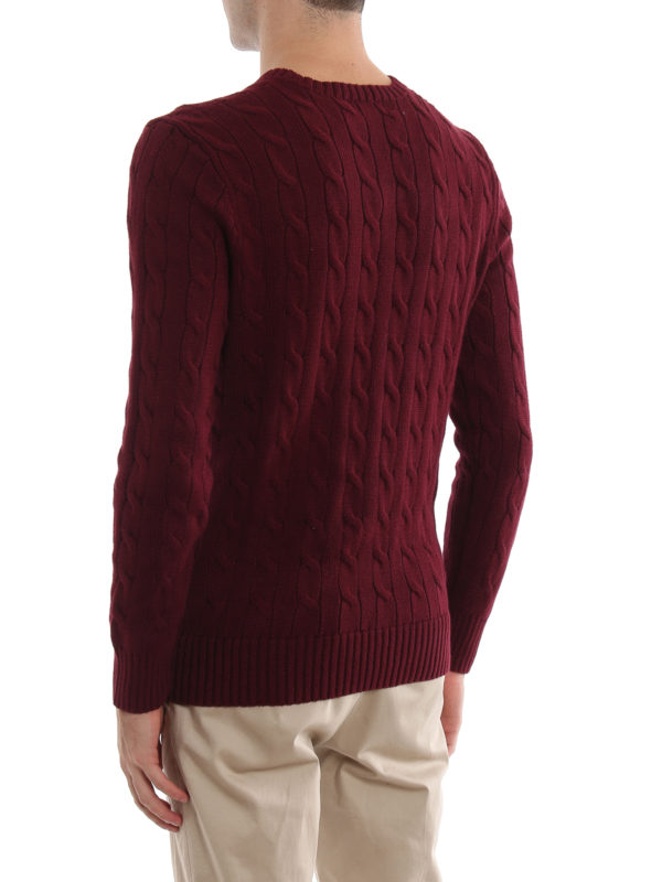 Suéter Cuello Redondo - Burdeos shop online: POLO RALPH LAUREN