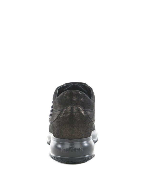 Burnished studs Interactive shoes shop online: HOGAN