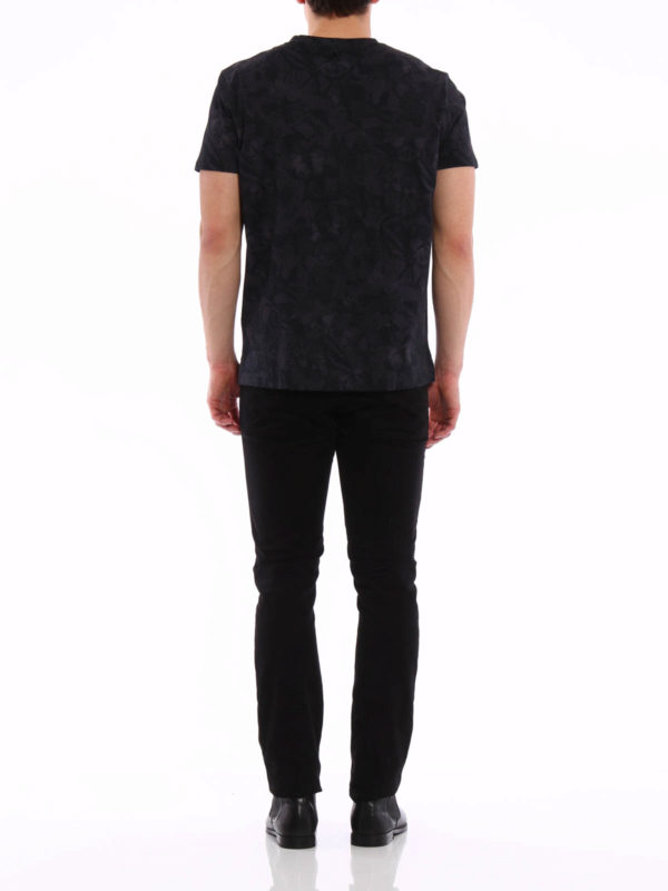 Butterfly pattern T-shirt shop online: VALENTINO