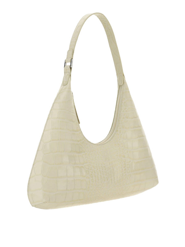 BY FAR: Schultertaschen online - Schultertasche - Creme