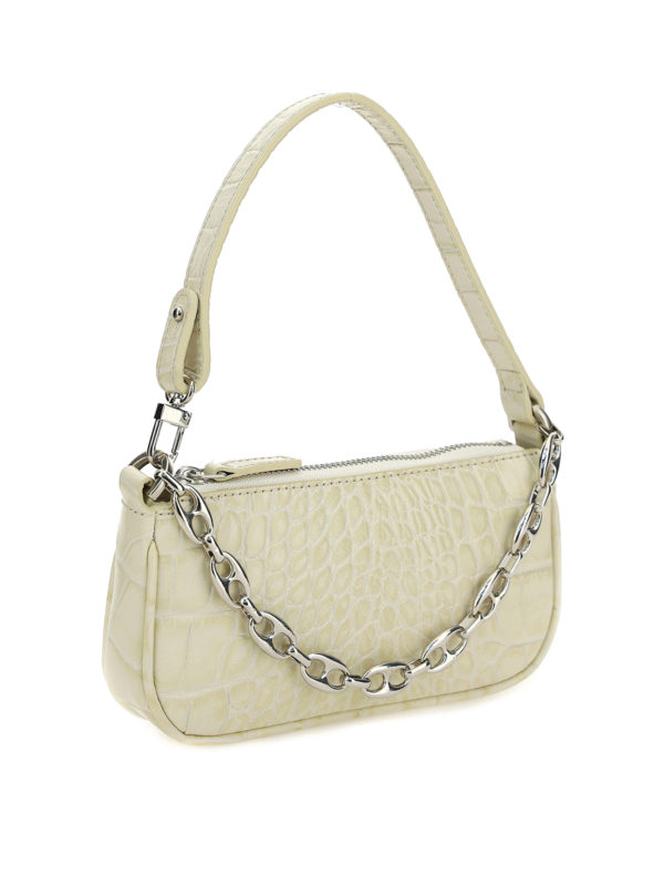 BY FAR: Schultertaschen online - Schultertasche - Creme