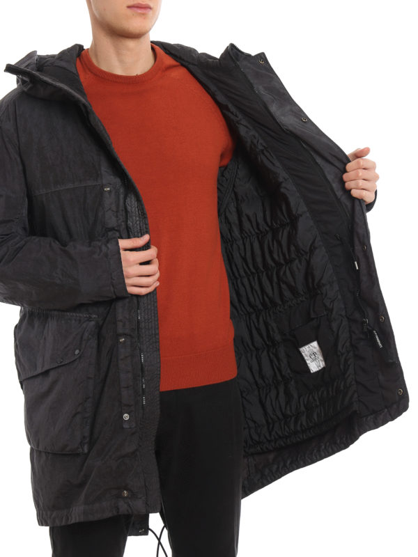 C.P. COMPANY buy online Quartz hooded padded coat