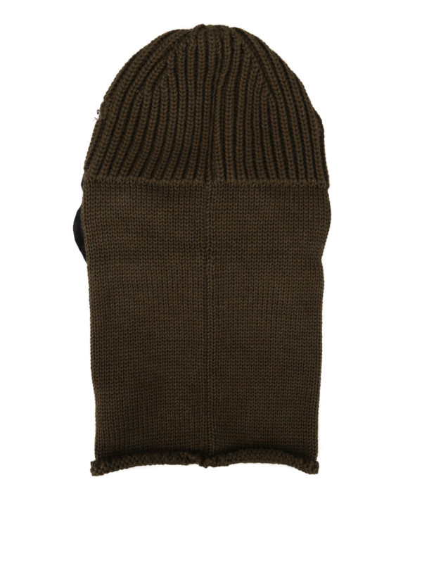 C.P. COMPANY: ニットキャップ online - ビーニー帽 - ダークグリーン