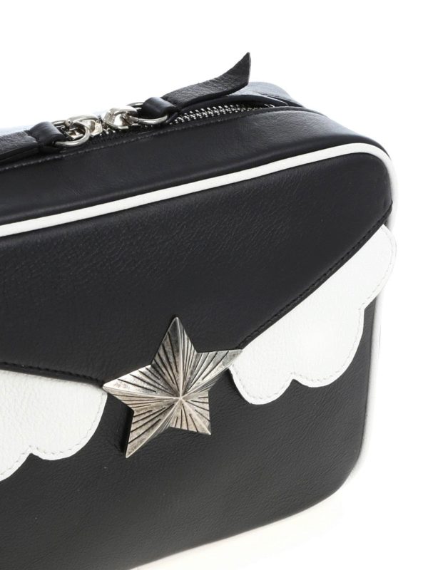 "Camera" black shoulder bag shop online: Les Jeunes Etoiles