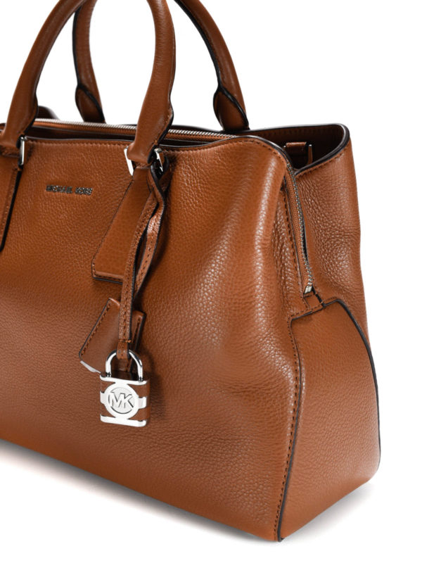 Michael Kors Camille large leather tote Light Brown 30H5SCAS3L