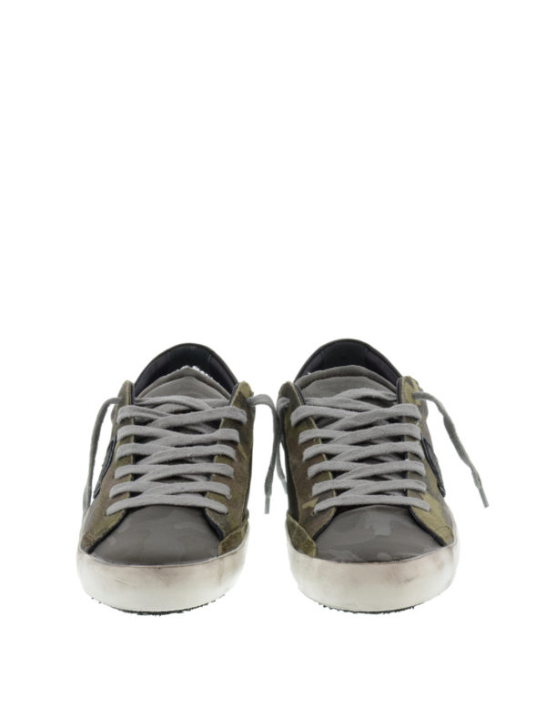 Camouflage Sneakers shop online: PHILIPPE MODEL