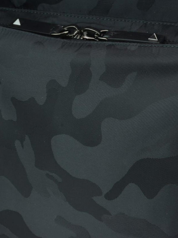 Camu technical fabric backpack shop online: VALENTINO GARAVANI