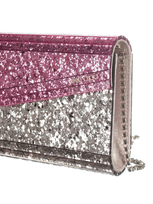 Clutch - Pink shop online: JIMMY CHOO