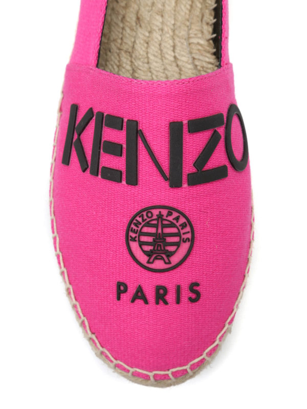 Canvas espadrilles shop online: KENZO