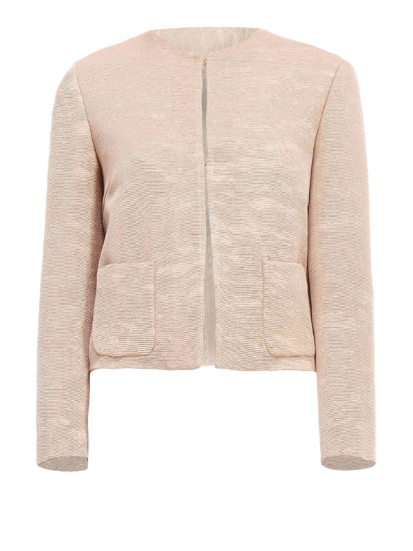 CAPUCCI: casual jackets - Short viscose jacket