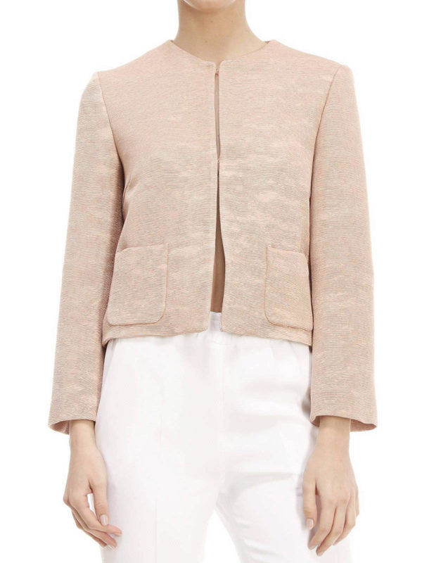 CAPUCCI: casual jackets online - Short viscose jacket