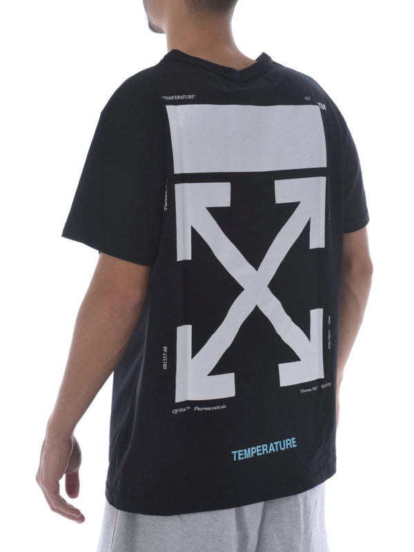 T-Shirt - Schwarz shop online: OFF-WHITE